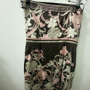Strapless spring time dress size 6